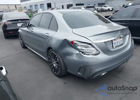 2016 Mercedes-Benz C 300 Luxury/Sport from USA, damaged, VIN 55SWF4JB5GU164984